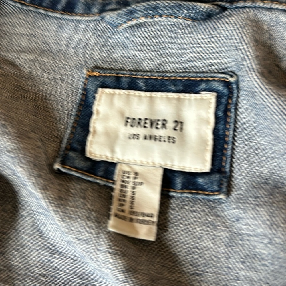 Cropped small Jean jacket